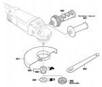 Bosch 3 601 H53 100 Gws 24-180 H Angle Grinder 230 V / Eu Spare Parts